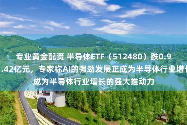 专业黄金配资 半导体ETF（512480）跌0.97%，成交额11.42亿元，专家称AI的强劲发展正成为半导体行业增长的强大推动力